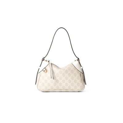 GUCCI GG EMBLEM SMALL SHOULDER BAG 815218 (24*16*5cm) 